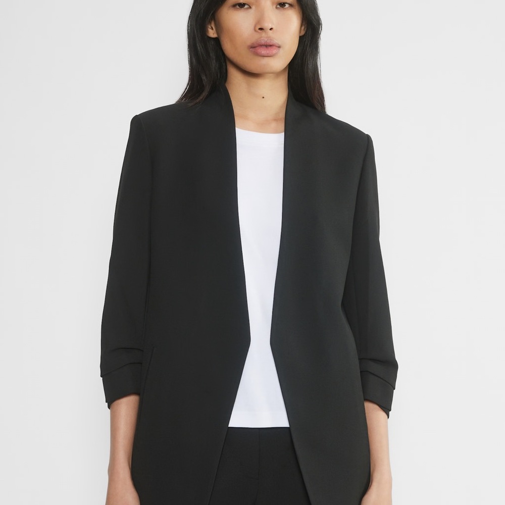 Babaton Cream Open-Front Blazer
